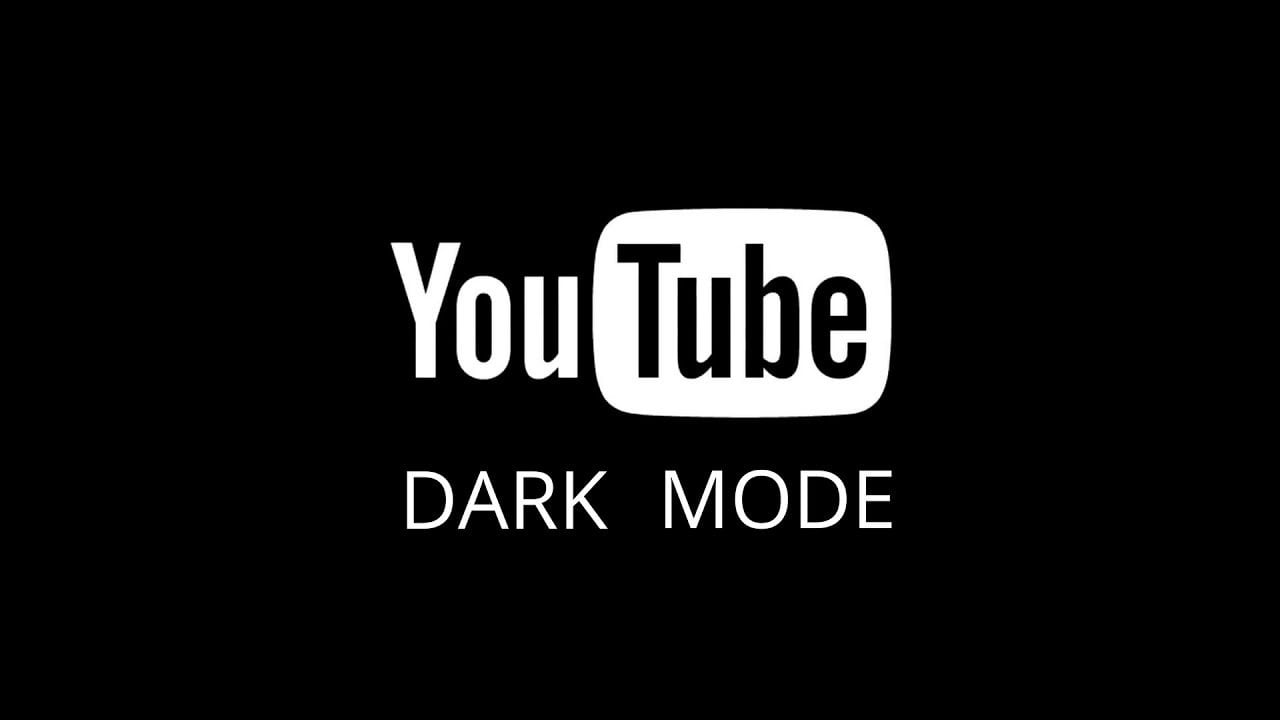 google youtube ciemny motyw