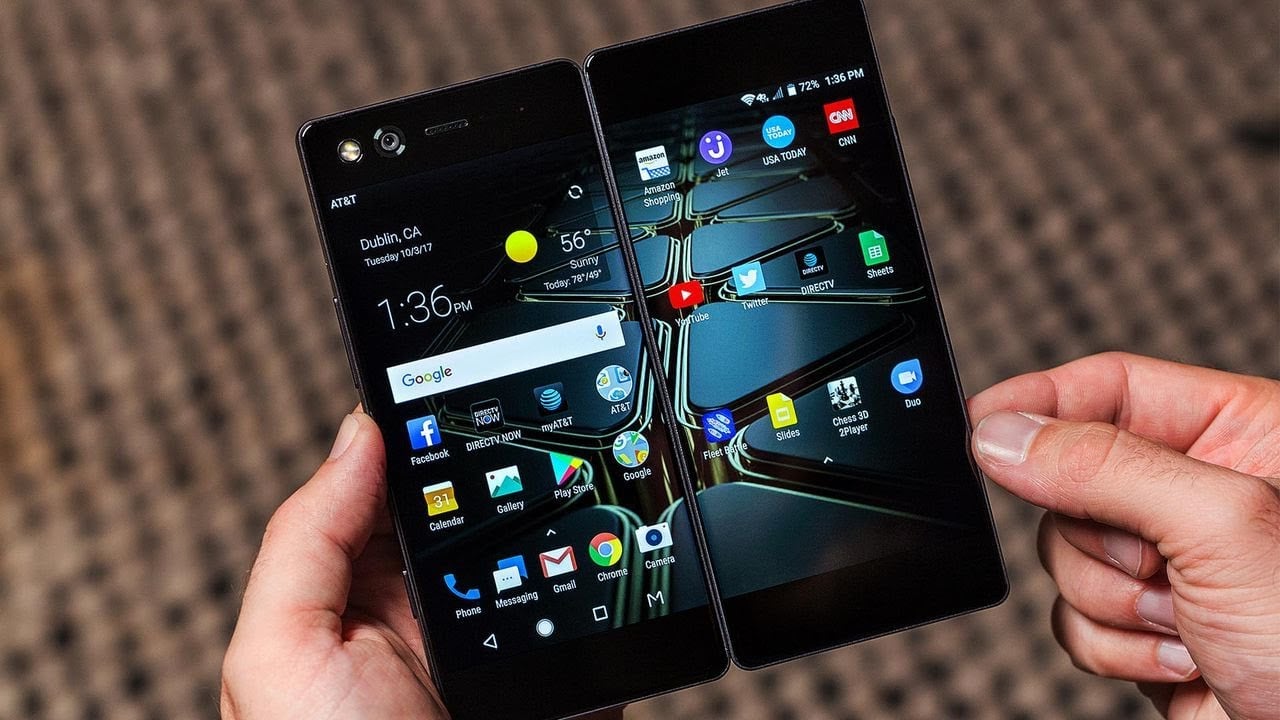 ZTE AXON m smartfon podwójny ekran