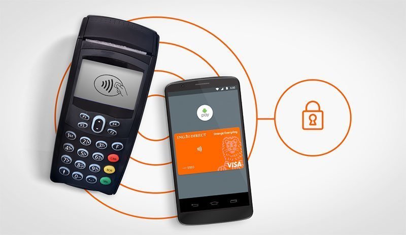 ing, google pay, android pay