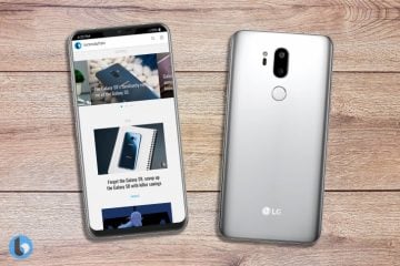 Render LG G7 design