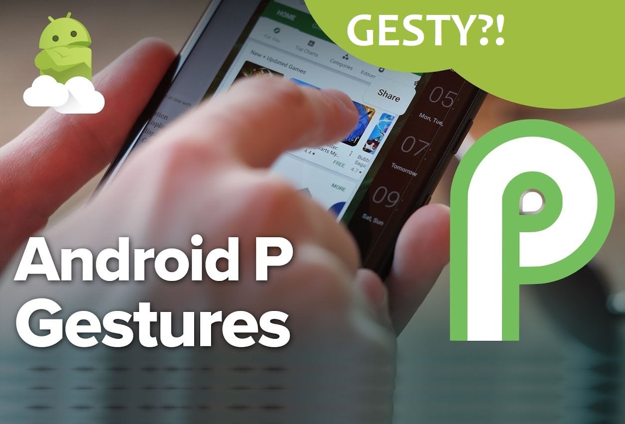 Android P gesty
