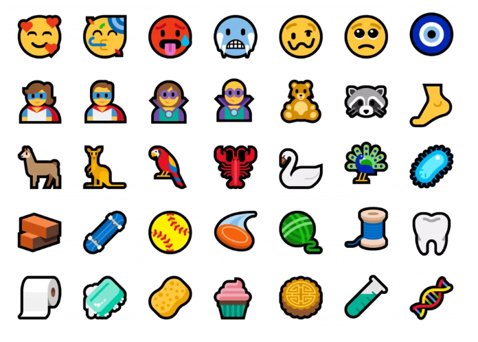 Windows 10 emoji