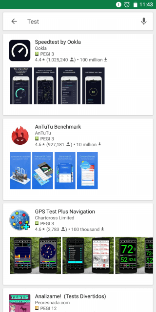 sklep play lista wyszukiwanych aplikacji