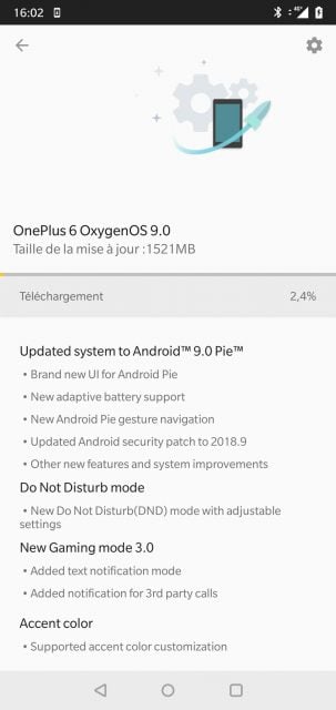 OnePlus 6 aktualizacja android pie
