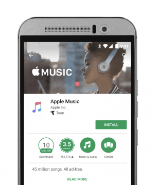 Apple Music na Androidzie