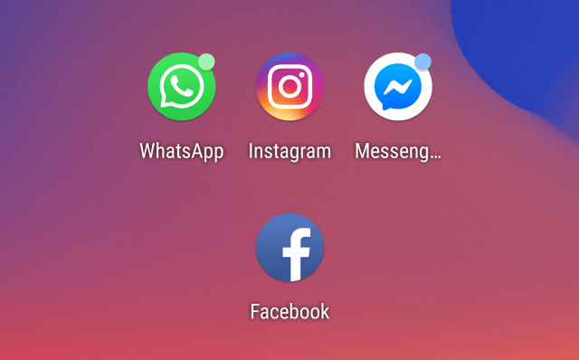 facebook whatsapp instagram messenger