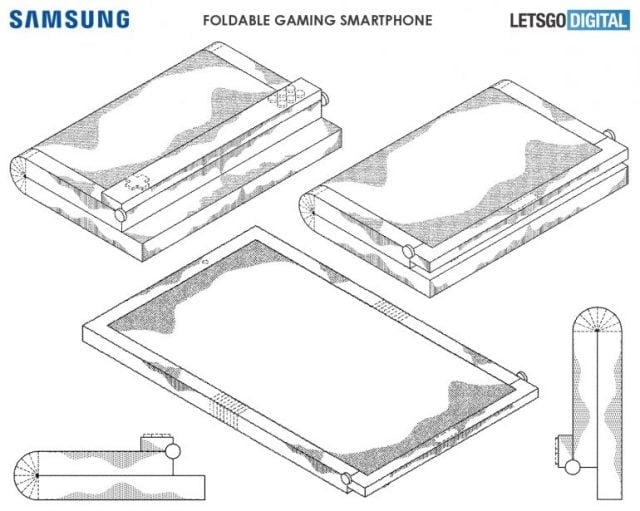 Patent Samsunga na gamingowy telefon