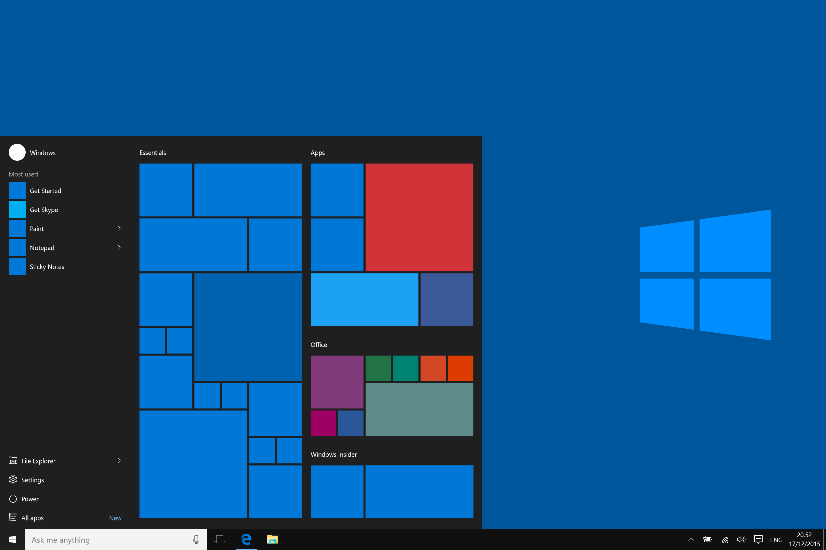 Windows 10 udziały