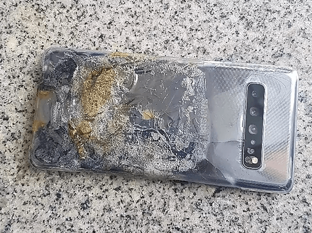 samsung galaxy s10 5g splonal pozar