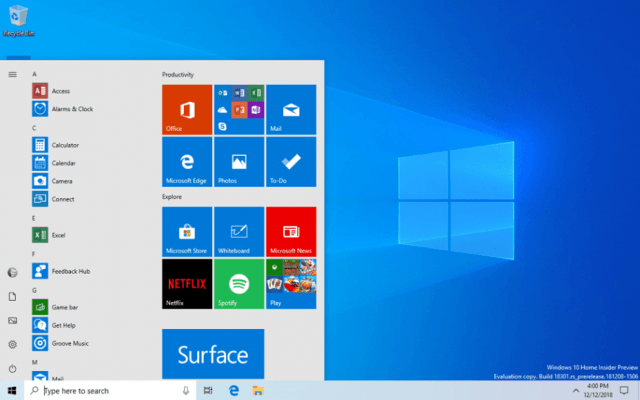 Windows 10 1903 May Update