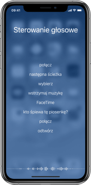 Siri po polsku - sterowanie głosowe