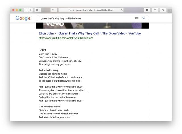 Google teksty piosenek