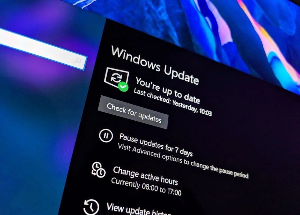 Aktualizacje Windows 10 20H1