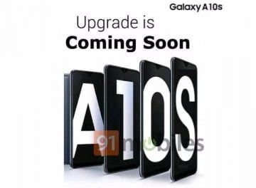 Samsung Galaxy A10s nadchodzi