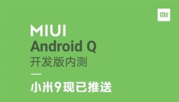 MIUI na Android Q