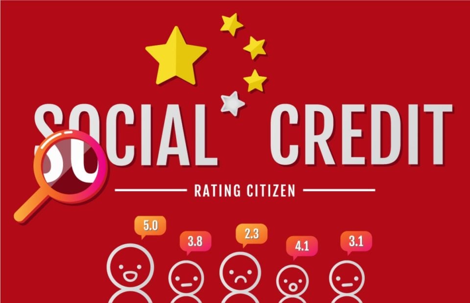 social credit system chiny podsluchiwanie ranking