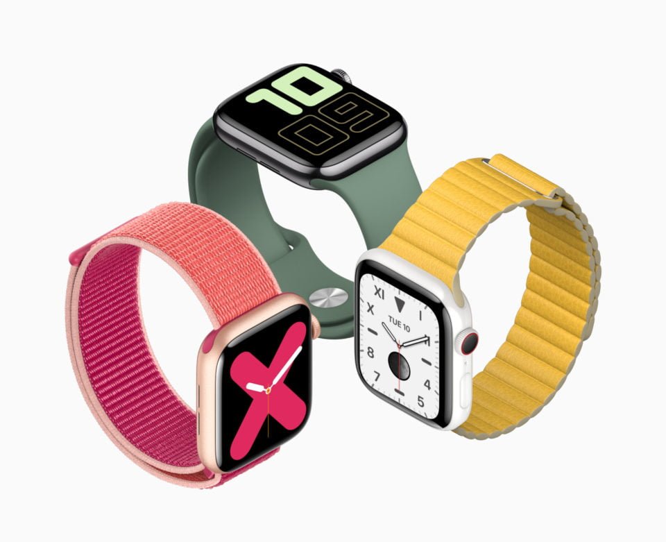 Apple Watch Series 5 porównanie