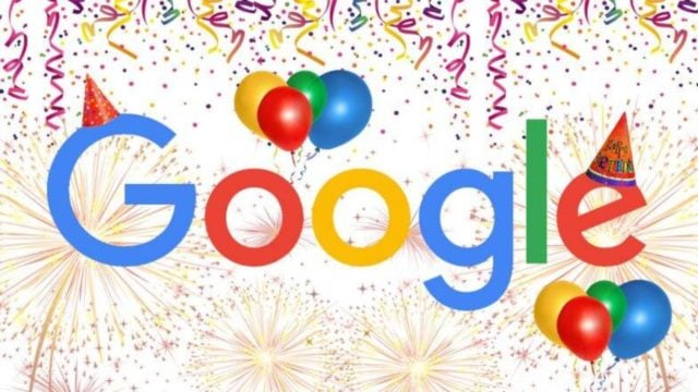 Google 21 urodziny