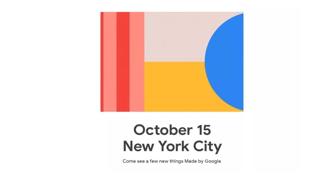 google konferencja pixel 4 termin zaproszenie