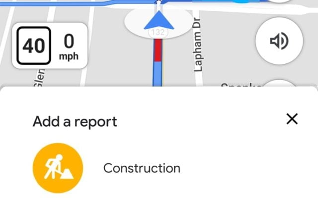 Mapy Google roboty drogowe