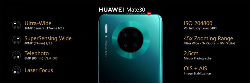 huawei mate 30 aparaty premiera oficjalnie