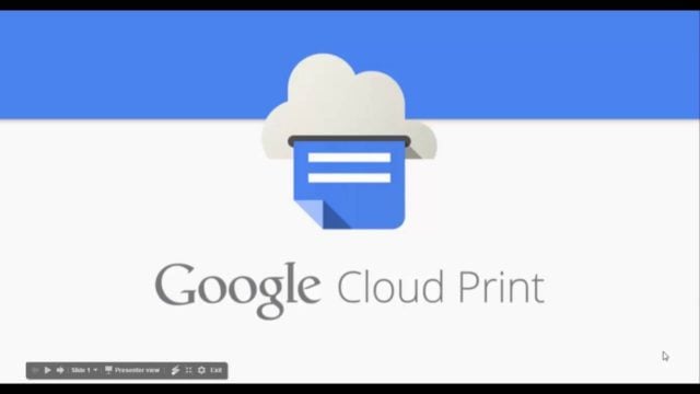 Koniec Google Cloud Print