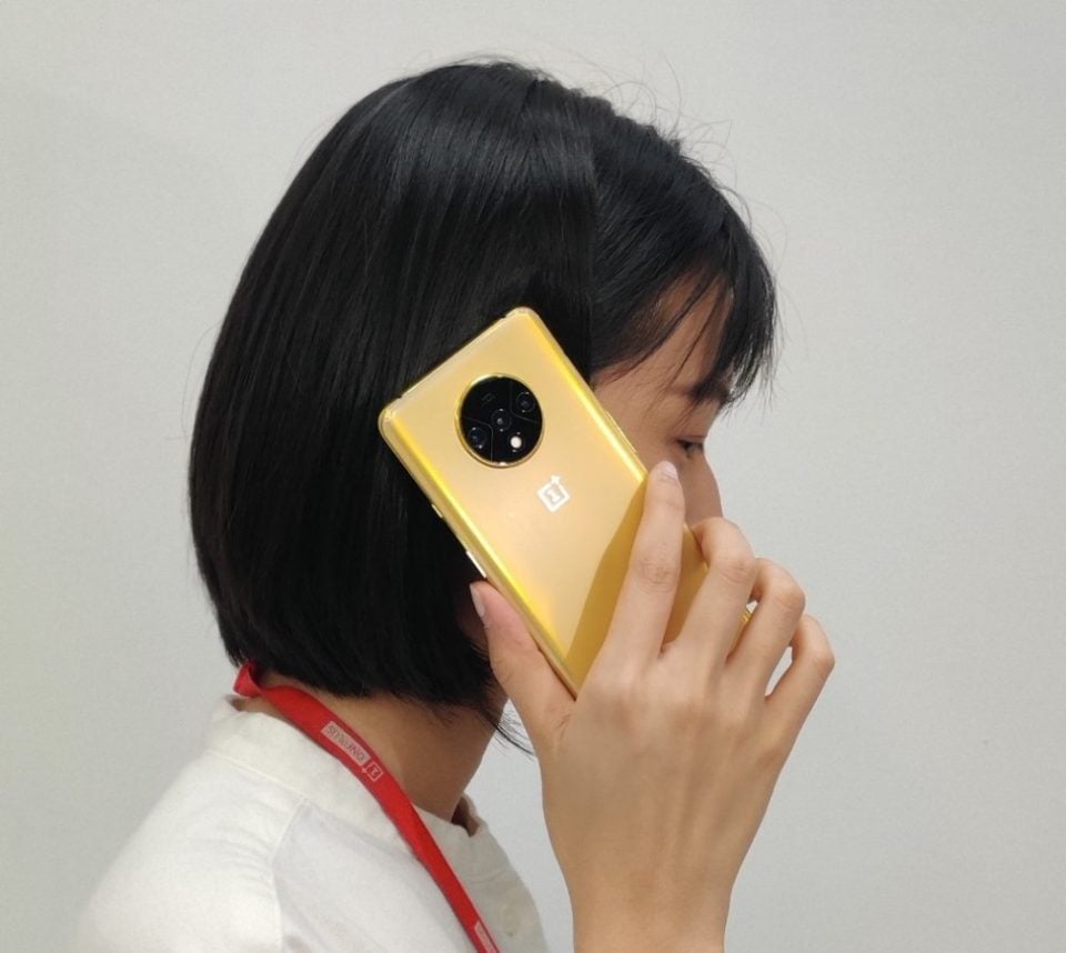 oneplus 7t gold