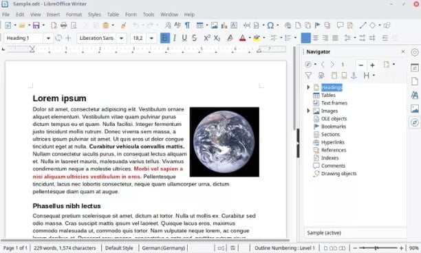 LibreOffice aplikacje na Windows