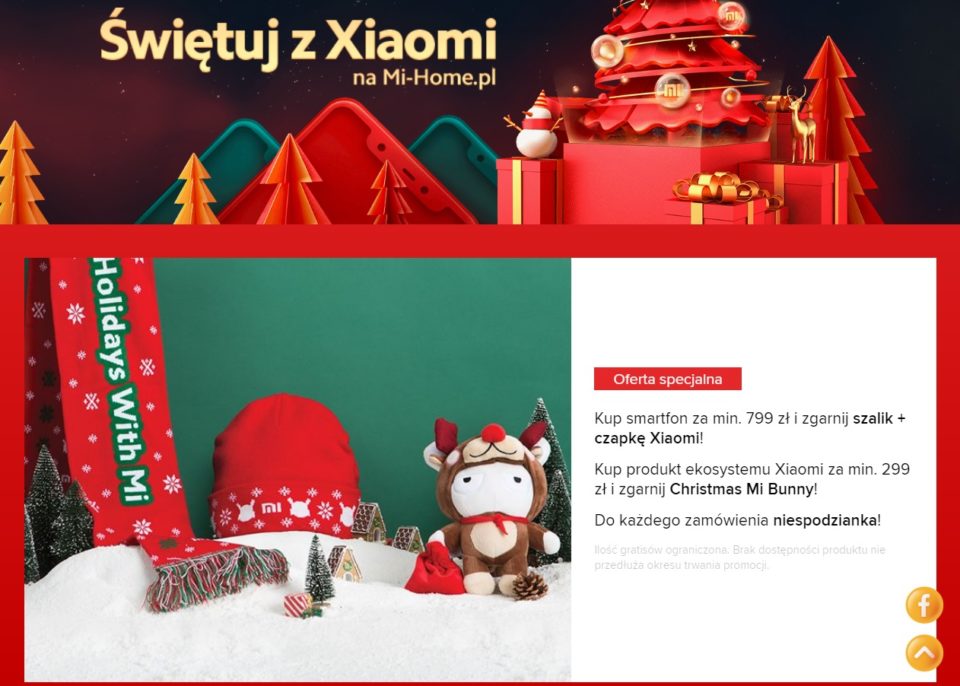 świąteczna promocja xiaomi