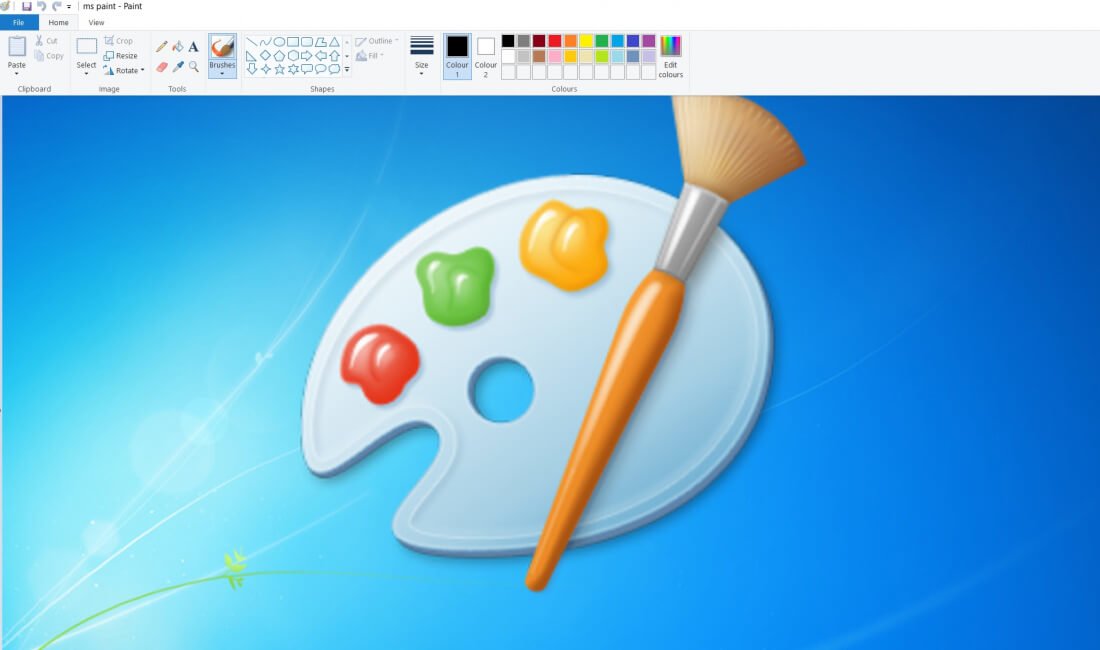 Paint notatnik wordpad Windows 10