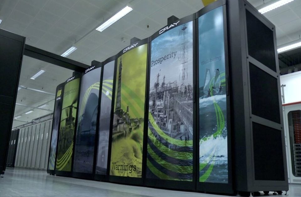 Brytyjski superkomputer pogodowy