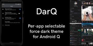 darq automatyczne ustawianie ciemnego trybu motywu w wybranych aplikacjach