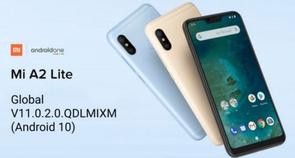 Xiaomi Mi A2 Lite z Android 10