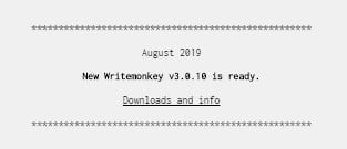 WriteMonkey alternatywy dla microsoft word