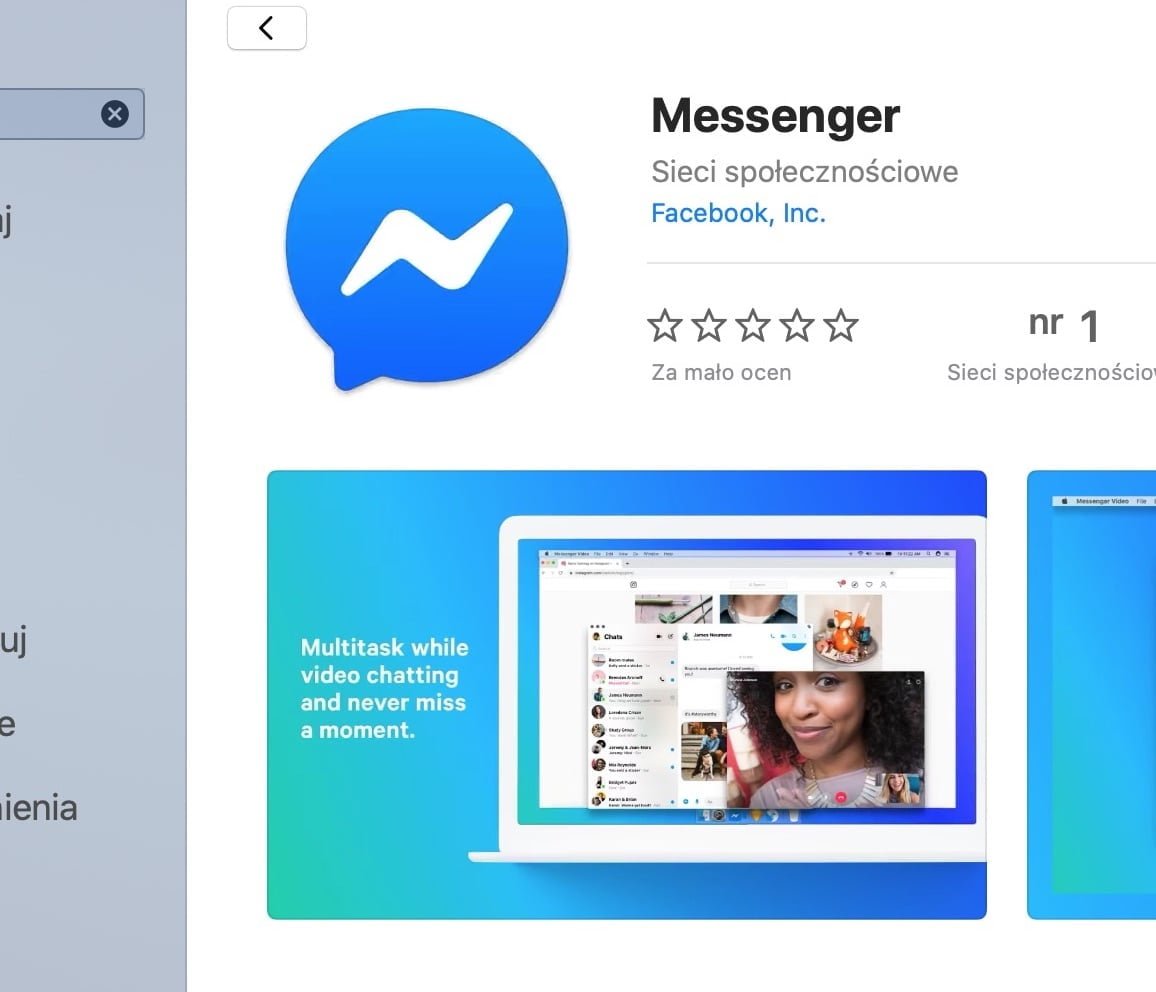 Facebook Messenger macOS