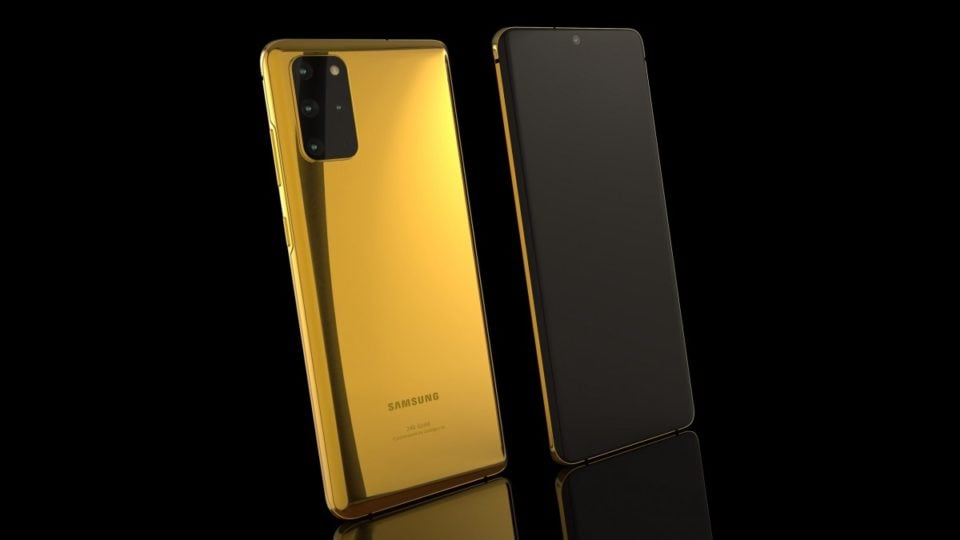 Samsung Galaxy S20 złoty