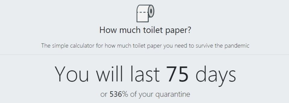 Ile papieru toaletowego potrzebujesz