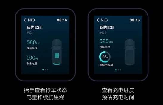 Xiaomi Mi Watch z kontrolą nad samochodem