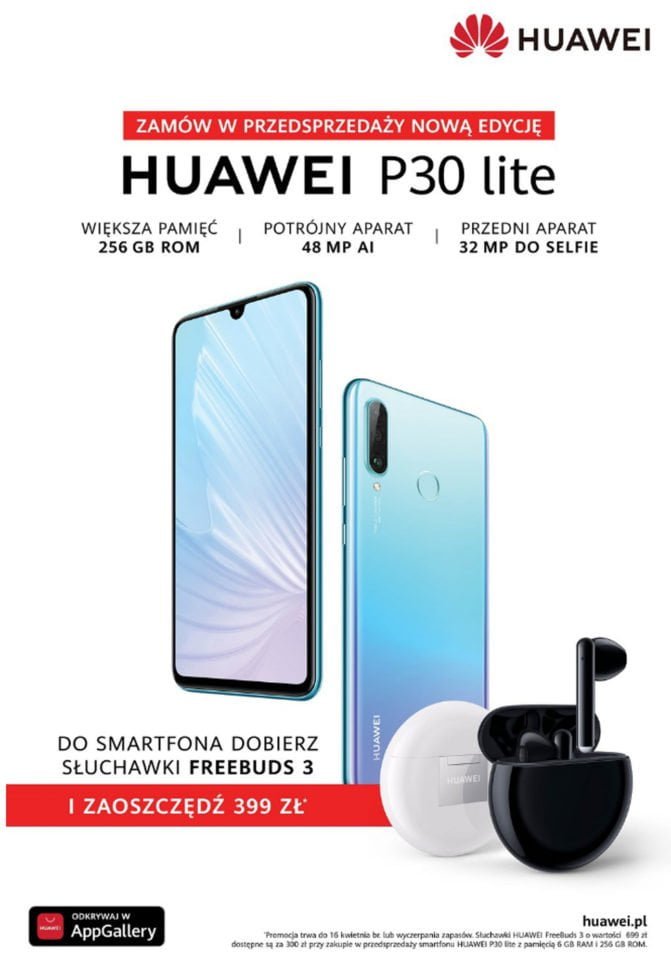 Huawei P30 Lite nowa wersja