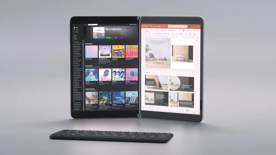 premiera Microsoft Surface Neo