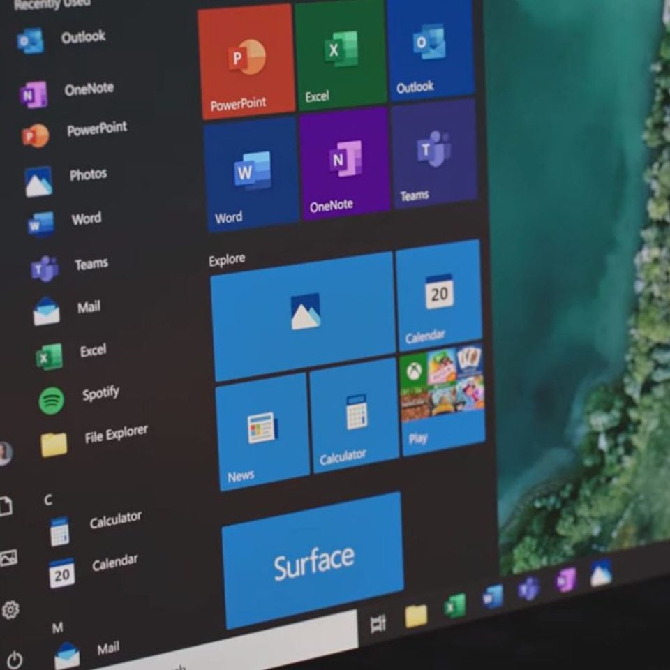 Microsoft Windows 10 koniec odraczania aktualizacji menu start