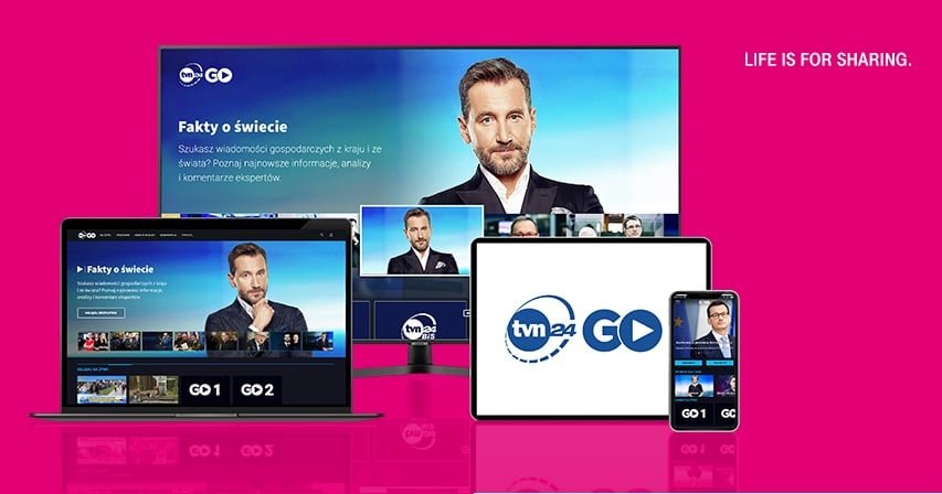 TVN 24 GO za darmo w T-Mobile