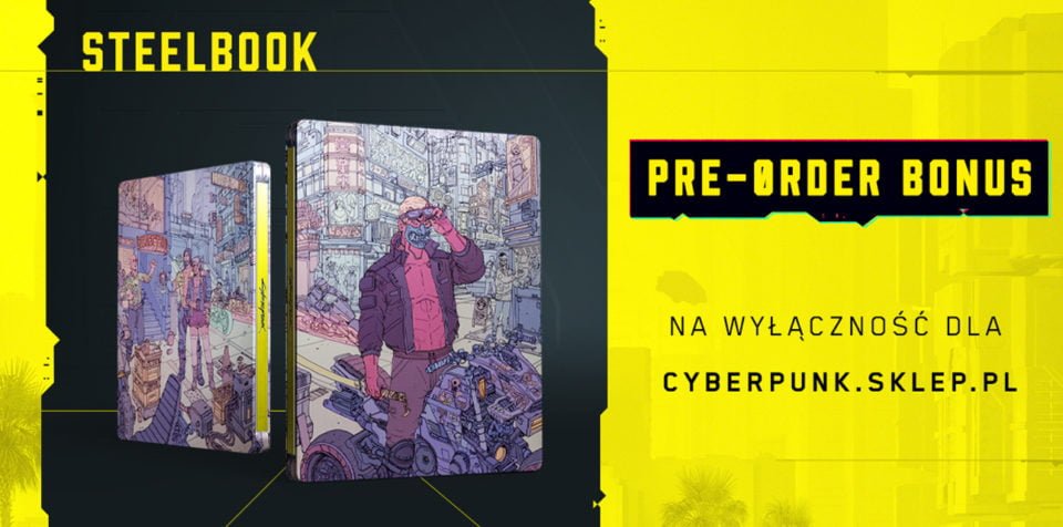 Steelbook Cyberpunk 2077