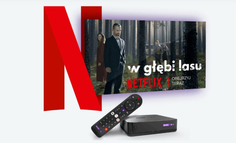 Netflix na pół roku z Play Now TV Box