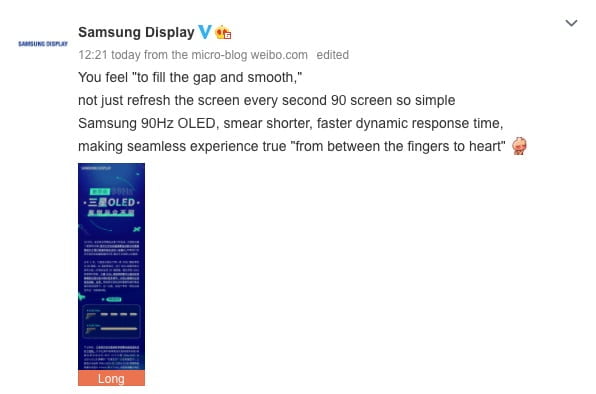 90 Hz OLED lepsze od 120 Hz LCD Samsunga