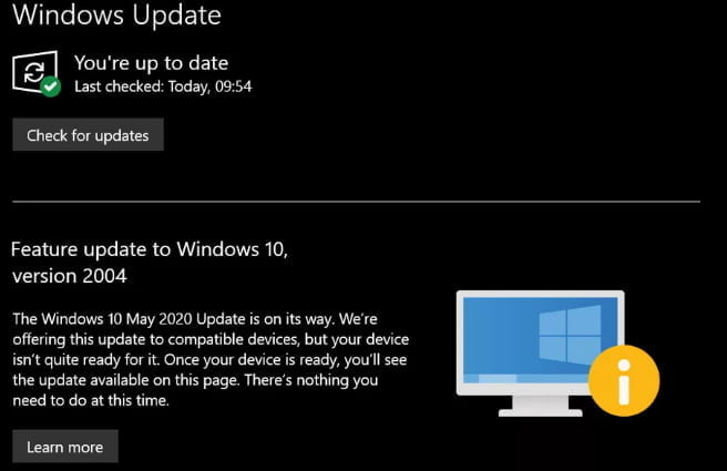 Majowa aktualizacja Windows 10