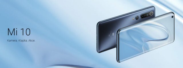 Xiaomi Mi 10 wycofane z Czech