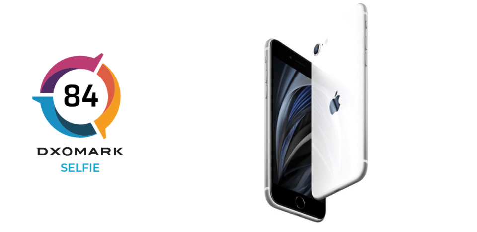 apple iphone se 2020 aparat dxomark selfie