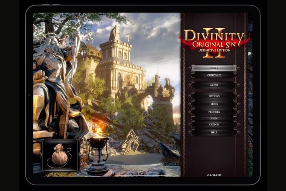 Divinity Original Sin 2 iPad