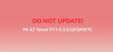 Aktualizacja Xiaomi Mi A3
